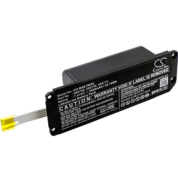 7,4V Bose Soundlink Mini 2 II-088772 088789 088796-3400mAh compatibele Accu - Klik op de afbeelding om het venster te sluiten