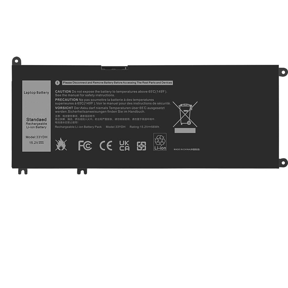 33YDH PVHT1 Dell (G3 G5 G7) 15 3579 5587 7588/17 3779 099NF2 033YDH compatibele Accu