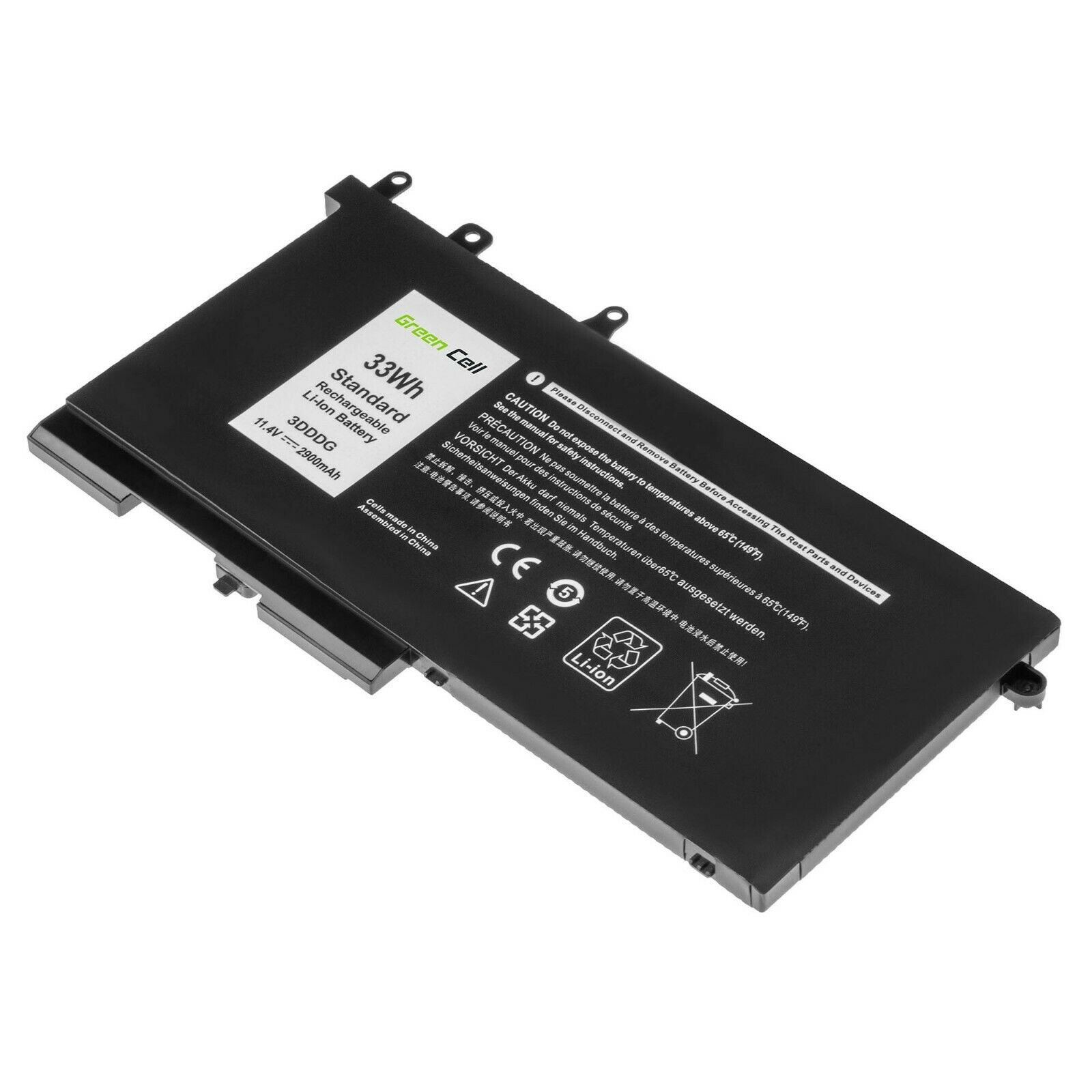 93FTF 3DDDG 83XPC Dell Latitude 5280 5290 5480 5490 5495 compatibele Accu