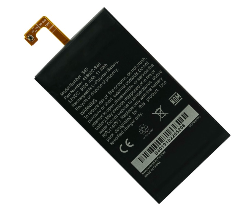 CAT S40 1ICP4/57/99 3000mAh 458002-S40 3.8V,3000mAh compatibele Accu