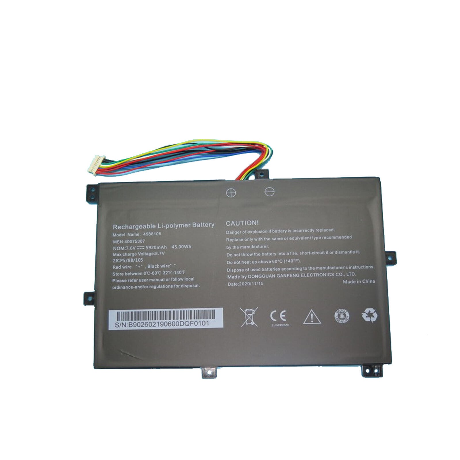 4588105 40069191 MEDION CW140 Akoya S4401,S4402,s4402-md63410,S4403 compatibele Accu