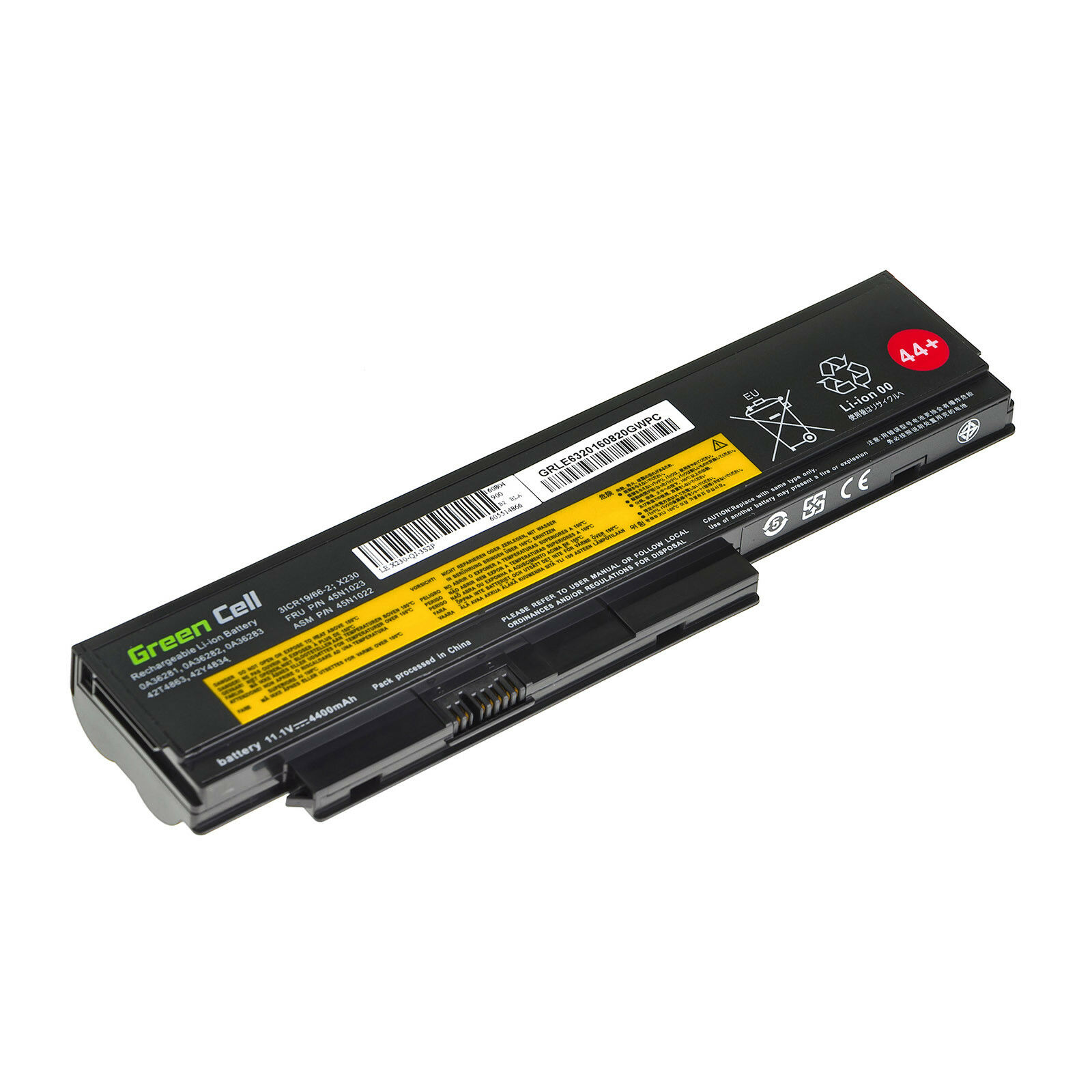 Lenovo ThinkPad 45N1023 45N1175 45N1028 45N1029 compatibele Accu - Klik op de afbeelding om het venster te sluiten