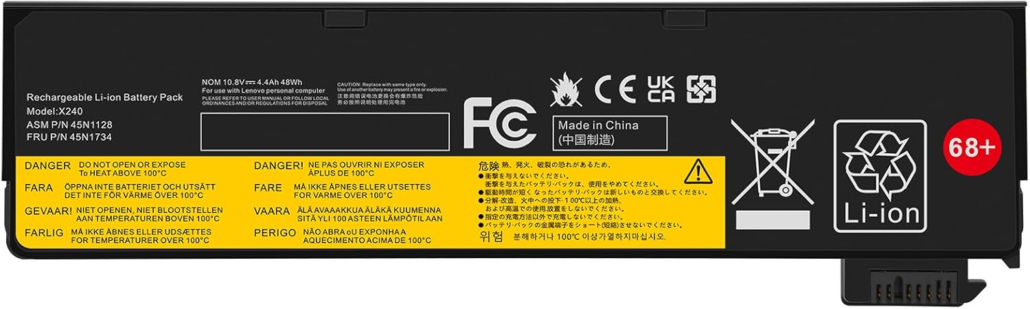 45N1127 45N1126 Lenovo ThinkPad X240 T440 T450s X250 T440s T460 T450 T550 X260 X270 T470p L450 T440s T440 W55 0s 0s L470 T440s T460p compatibele Accu
