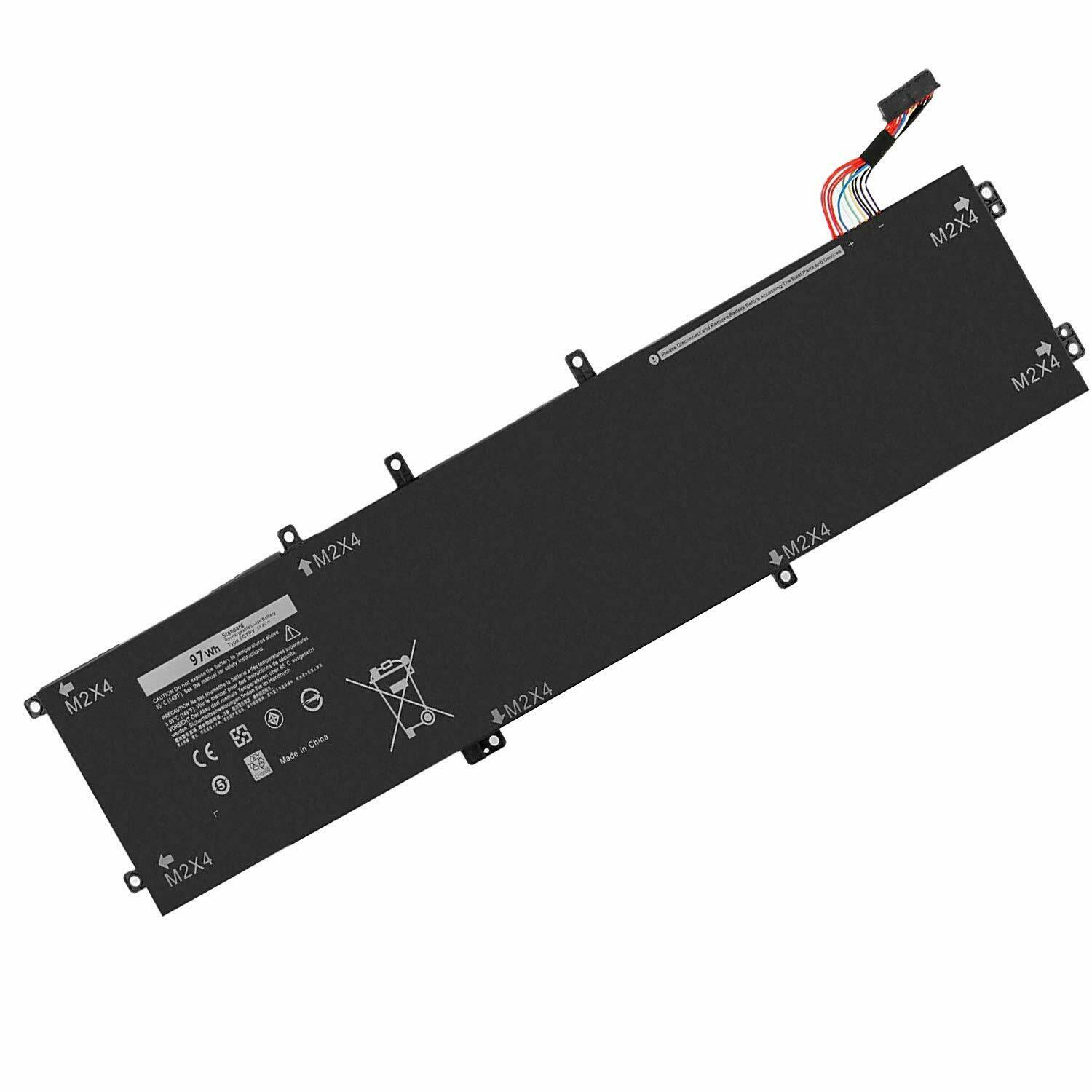 97Wh 6GTPY Dell Precision 5510 XPS 15 9550 9560 5XJ28 H5H20 5D91C compatibele Accu - Klik op de afbeelding om het venster te sluiten