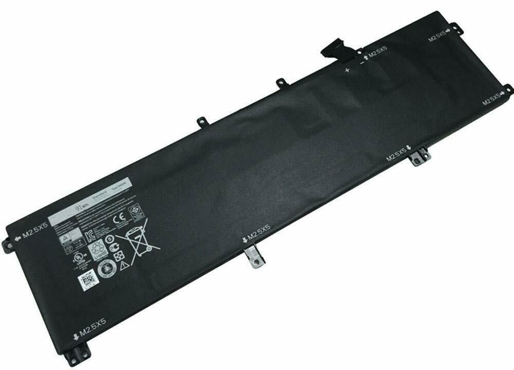 7D1WJ 245RR H76MV DELL XPS 15 9530 Precision M3800 compatibele Accu