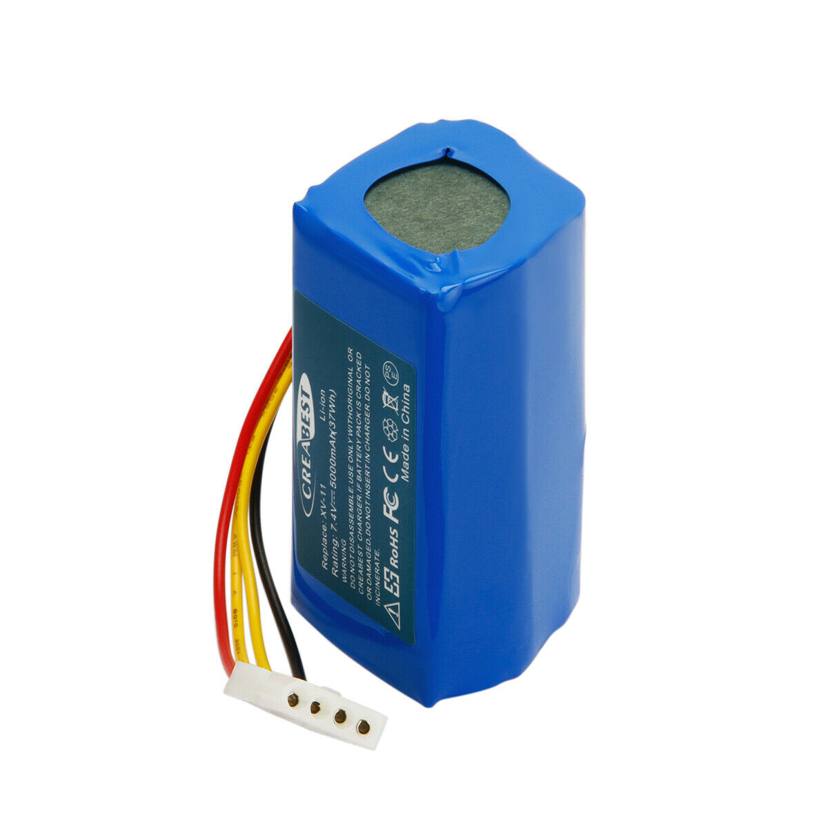 7.4V 5000mAh Li-Ion Neato 945-0005,945-0006,945-0024,205-0001,XV-11,XV-14 compatibele Accu - Klik op de afbeelding om het venster te sluiten