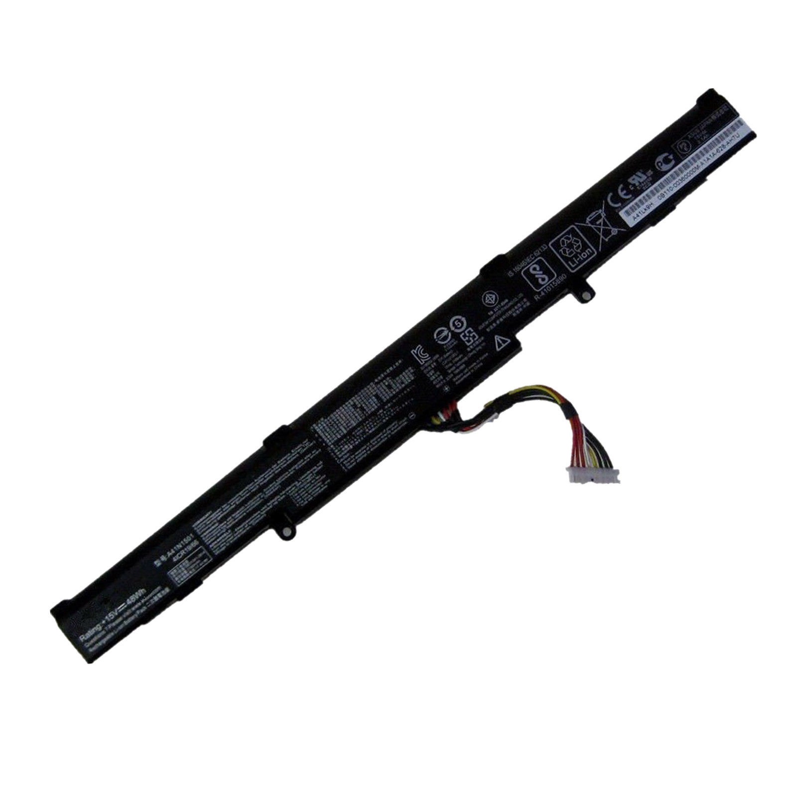 15V 3200mAh A41LK9H A41N1501 L41LK2H ASUS G752VW GL752JW N552V compatibele Accu