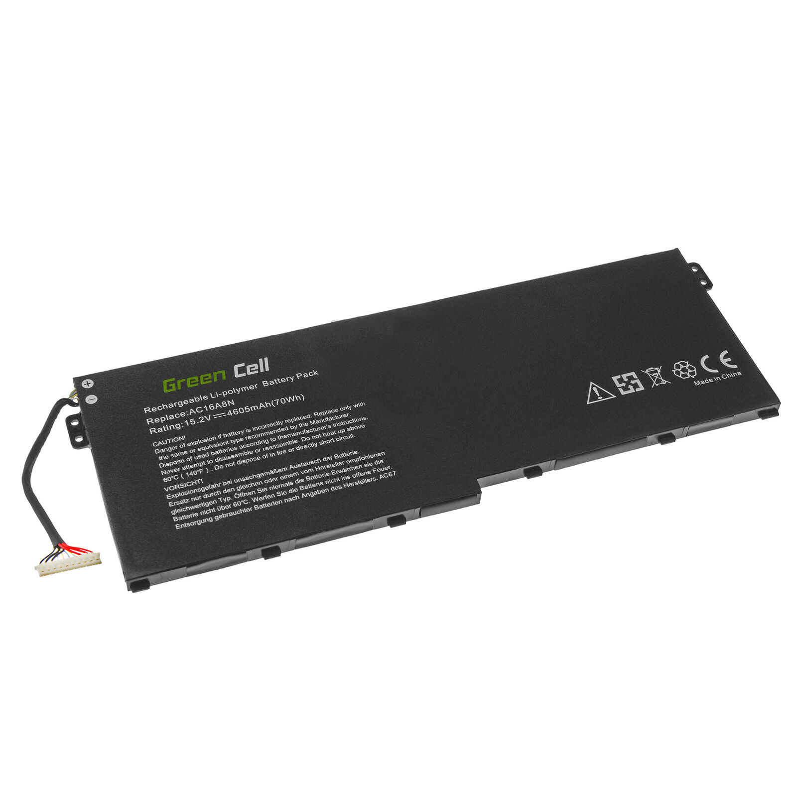 15.2V AC16A8N Acer Aspire V15 V17 Nitro BE VN7-593G VN7-793G compatibele Accu - Klik op de afbeelding om het venster te sluiten