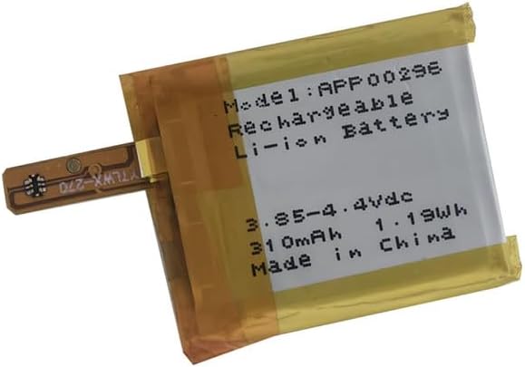 3.85V 310mAh APP00296 Fossil Gen 5 Fossil Julianna HR FTW6035 compatibele Accu