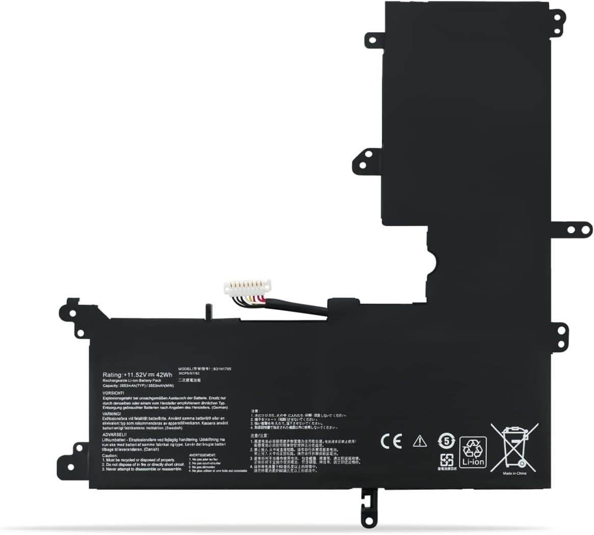 B31N1705 ASUS VivoBook Flip 14 TP410 TP410UA TP410UAR TP410UF TP410UR TP410URR TP410UA compatibele Accu