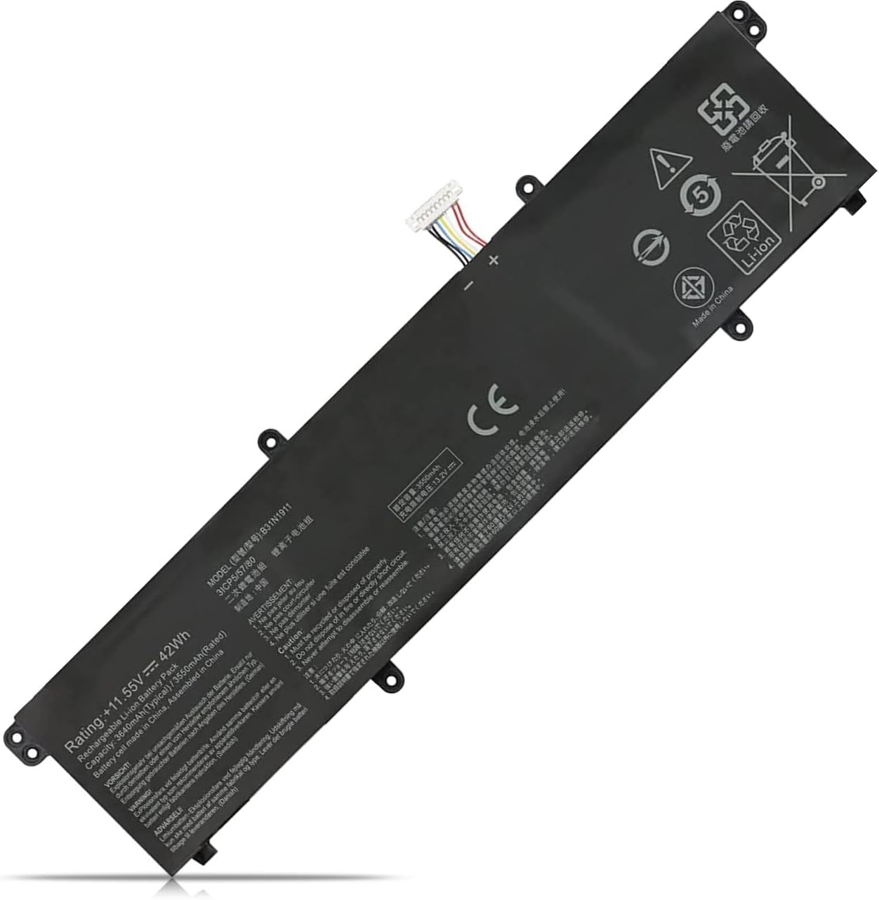 B31N1911 C31N1911 ASUS TP420IA TP470EA TM420IA TP470EZ X421 compatibele Accu