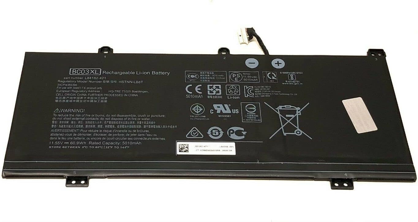 BC03XL HP Pro C640 Chromebook x360 14C-CA0053DX 14C-CAO000 14C-CAO0OOND HSTNN-IB9 L84182-421 L84398-005 L84182-1C1 compatibele Accu
