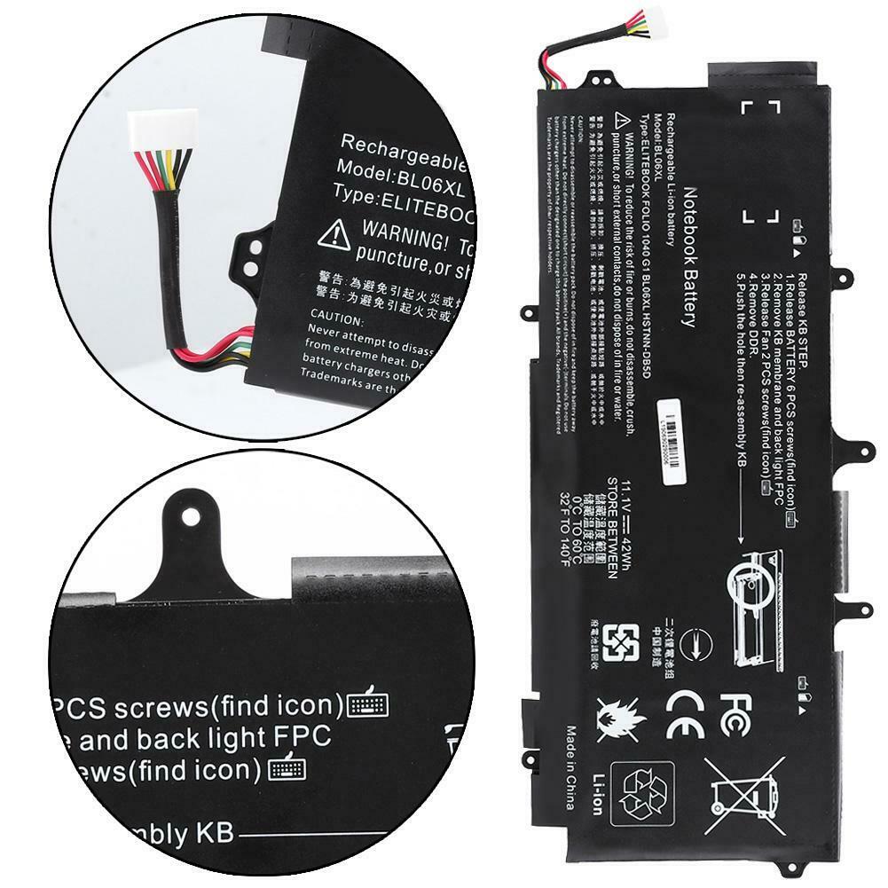 HP BL06042XL,BL06XL,HSTNN-DB5D,HSTNN-IB5D,HSTNN-W02C,BLO6XL compatibele Accu