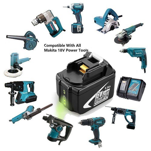 Makita BL1890B BL1830B LXT Lithium Ion 18V 9,0Ah BL1850B BL1860B compatibele Accu