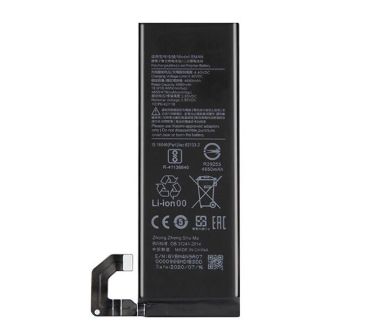 Xiaomi BM4N Mi 10 Mi 10 5G Mi 10S 5G M2102J2SC M2001J2I compatibele Accu