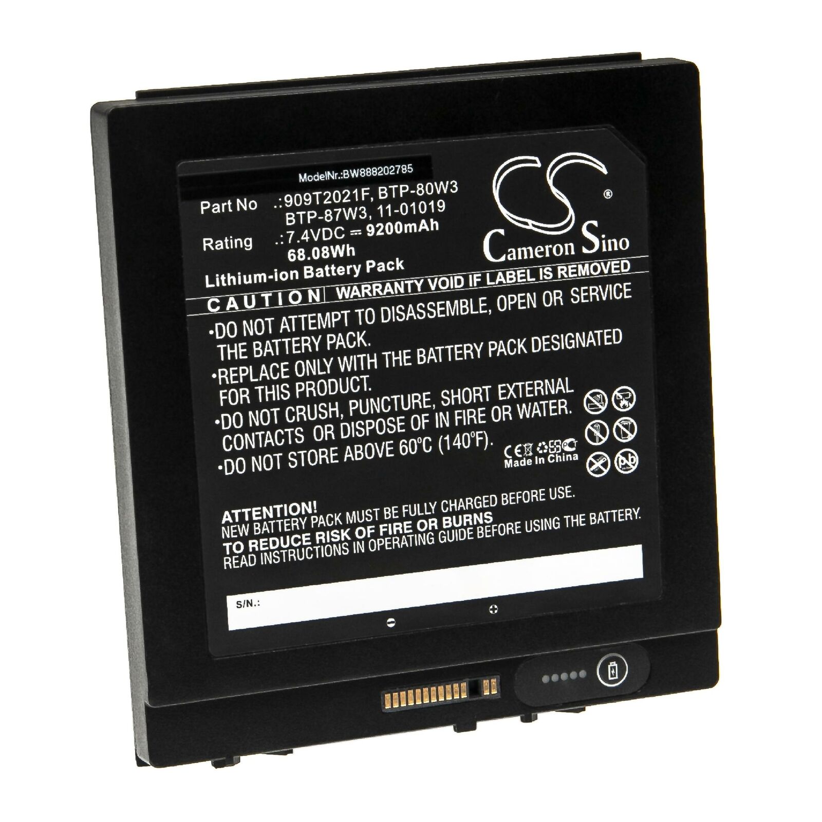 909T2021F Xplore iX104 Tablet PC Serie BTP-80W3 BTP-87W3 11-01019 compatibele Accu