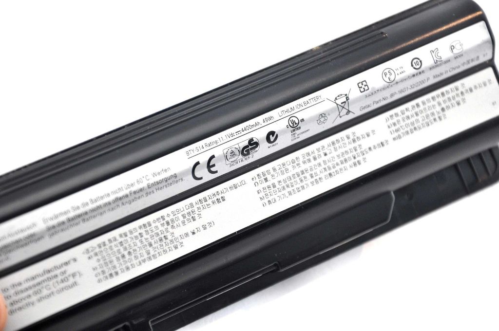 MSI GE620 / GE620DX - 4400 mAh compatibele Accu