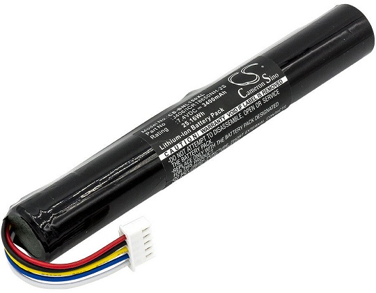 7.4V BANG OLUFSEN Beolit 15 J406/ICR18650NH-2S 3400mAh Li-ion compatibele Accu