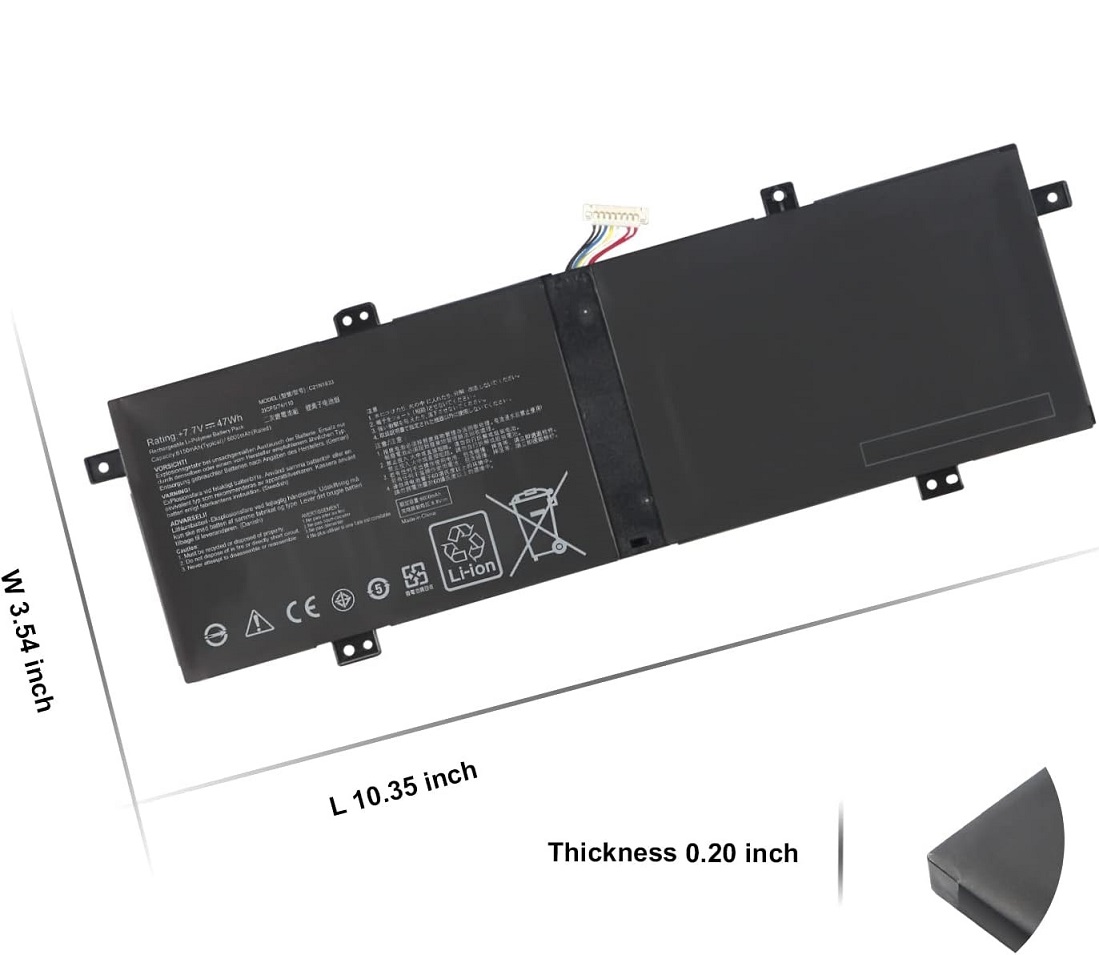 C21N1833 Asus ZenBook 14 UM431 UM431DA UX431 UX431FA UX431FN UX431FL UX431DA compatibele Accu