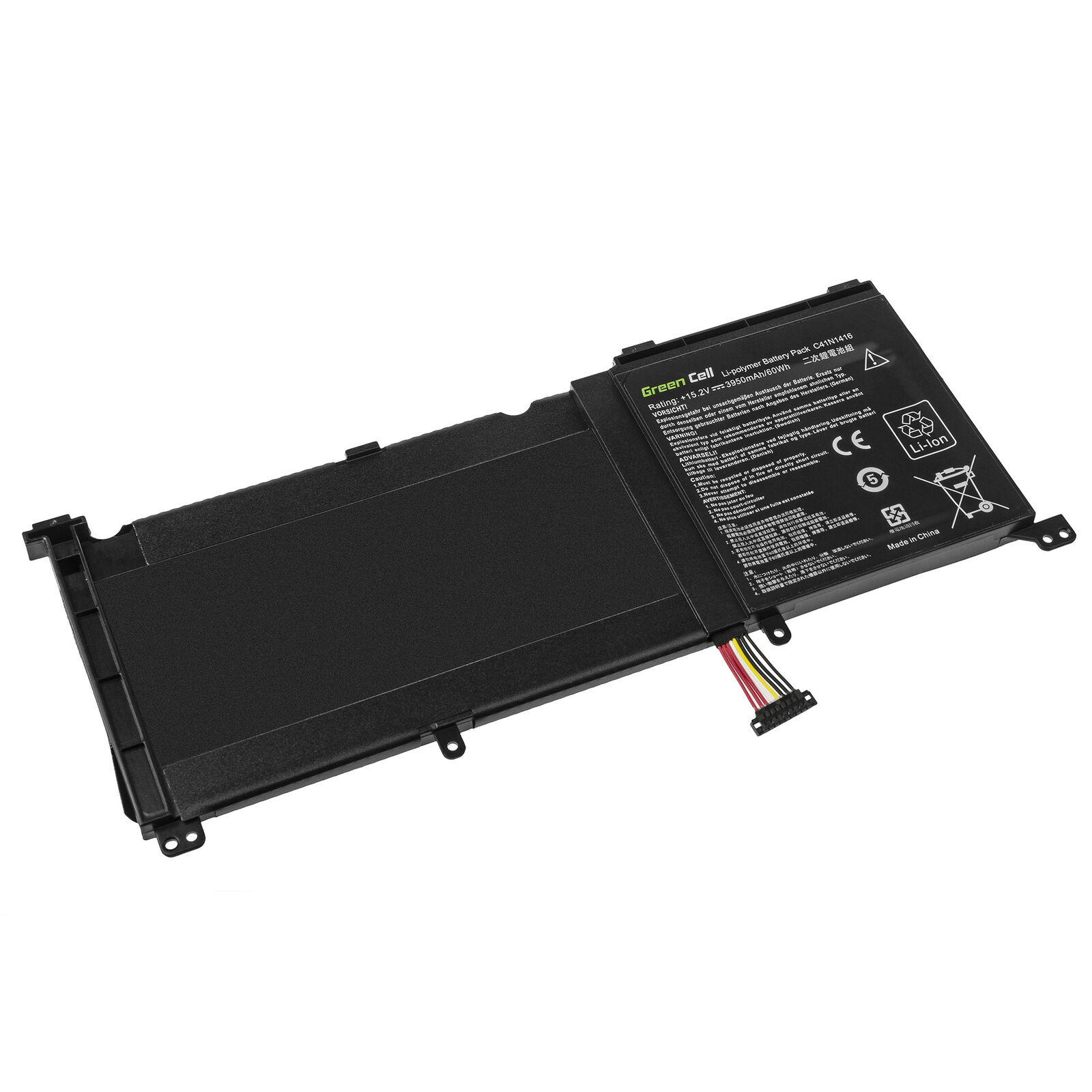 C41N1416 Asus ZenBook G501 G501VW G501VJ G501JW UX501V G601J N501L compatibele Accu - Klik op de afbeelding om het venster te sluiten