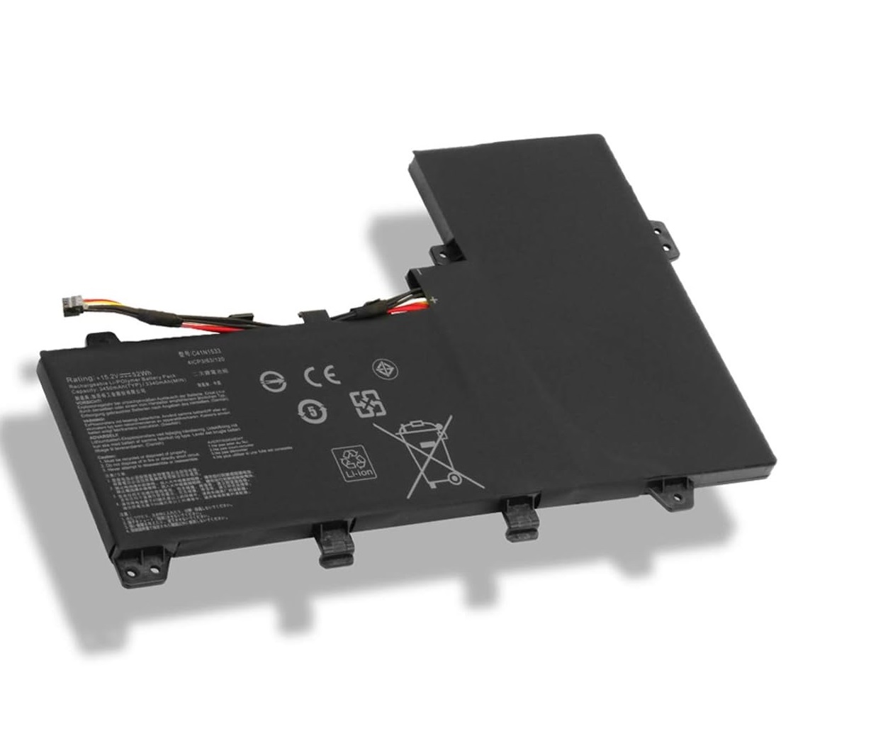 C41N1533 Asus ZenBook Flip Q524UQ BBI7T14 UX560UQ UX560UX Zenfone Flip UX560UX FJ020R FZ017T 0B200-02010200 compatibele Accu