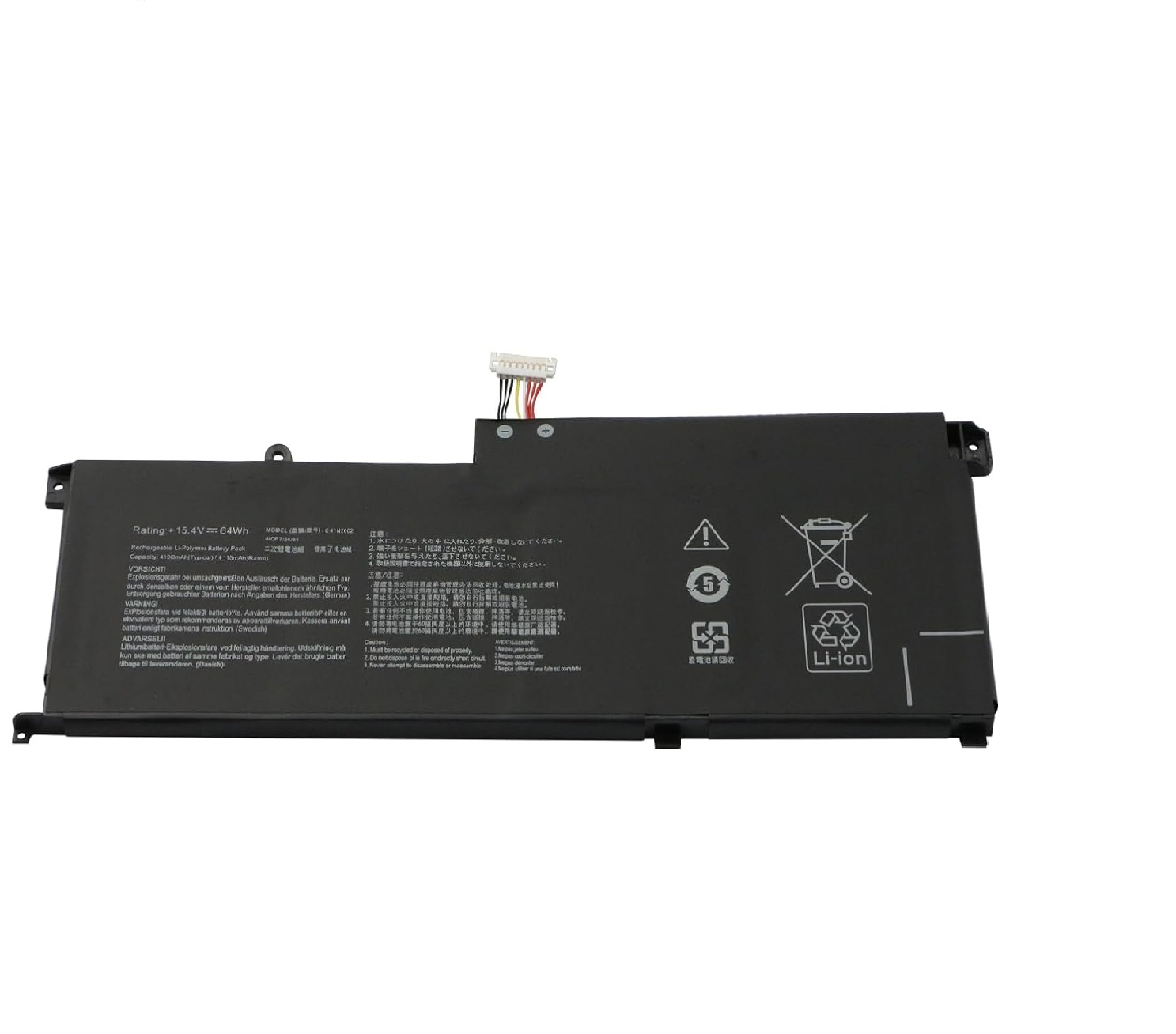 C41N2002 Asus ZenBook Pro 15 UX535L UX535LH UX535LI 15,4V compatibele Accu