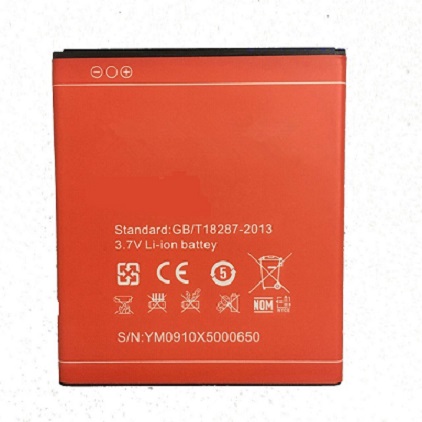 Doogee X5/X5 Pro Red 3.7V 3100mAh compatibele Accu