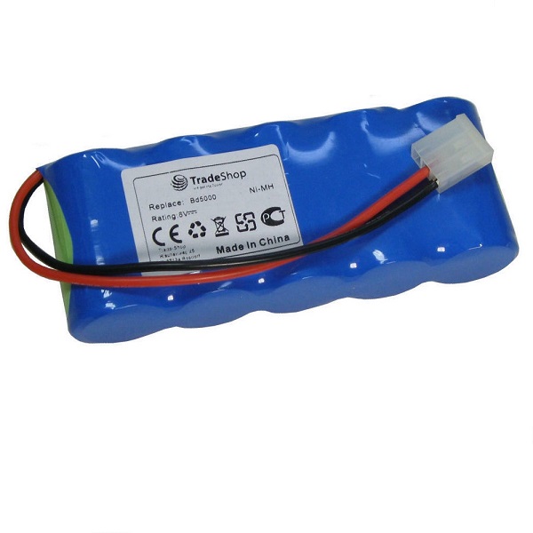 6V 4500mAh Ni-MH Bosch Somfy BD5000 BD6000 E-BRLX620-1-NC compatibele Accu