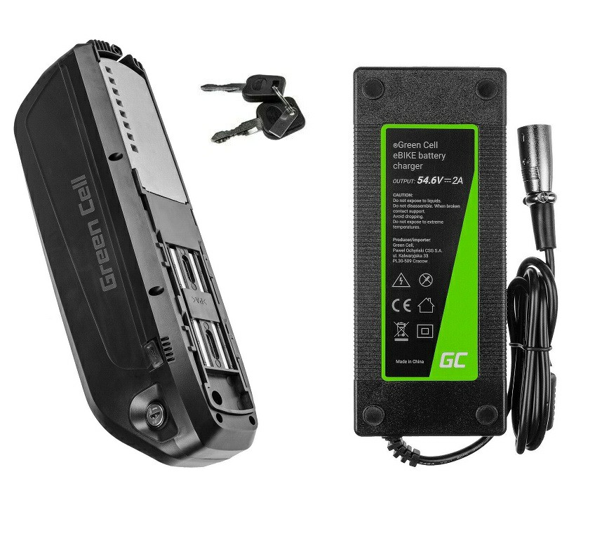 E-bike accu 48V 13Ah Li-Ion elektrische fiets onderbuisaccu met oplader