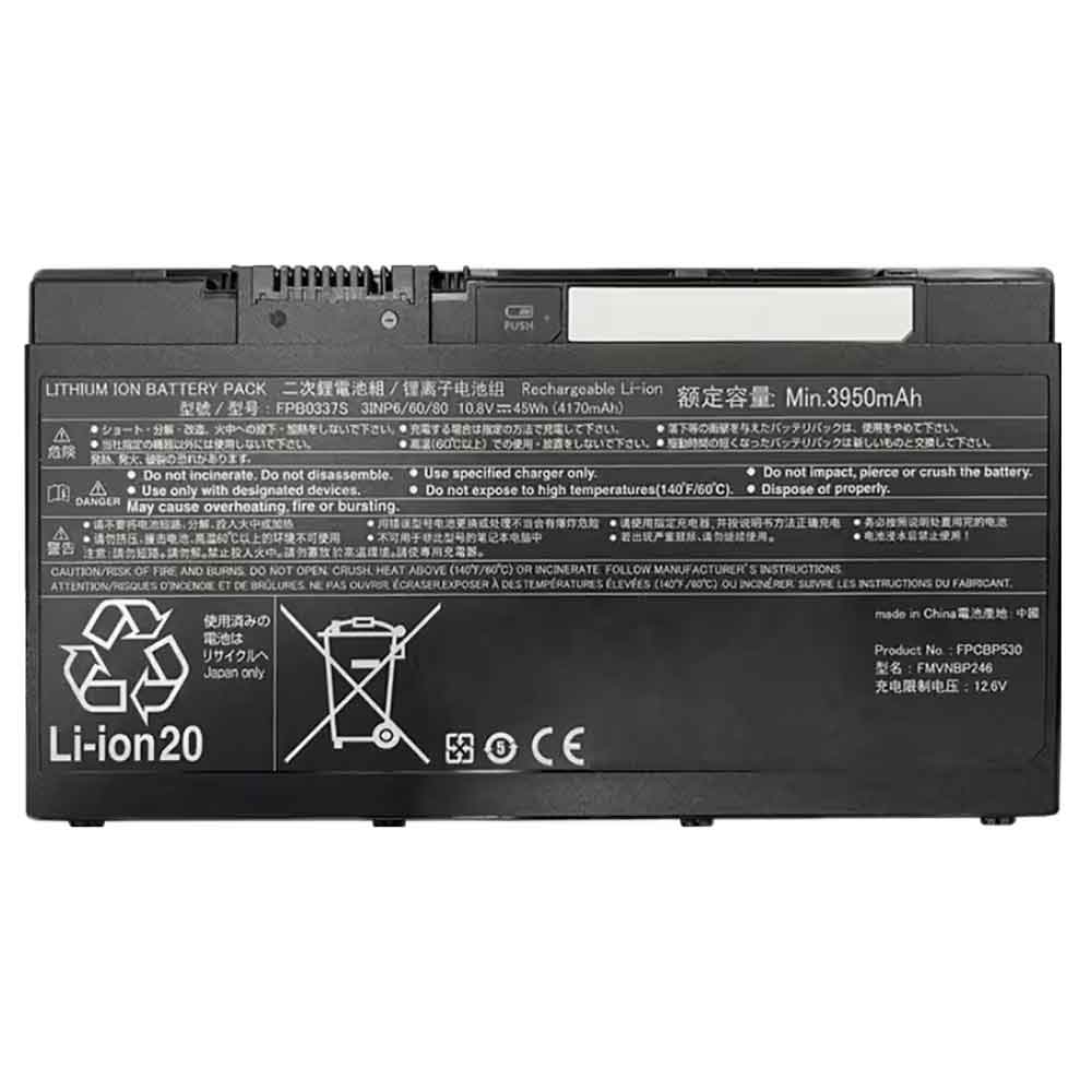 FPB0337S FMVNBP246 FUJITSU Lifebook P728 P727 U727 U728 U729 U729X compatibele Accu