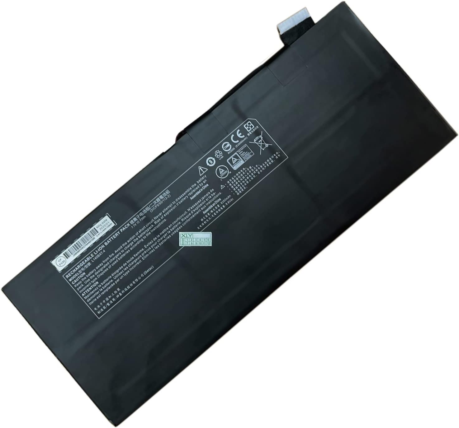 Lemp9 System76 Darter Pro 2021 L140BAT-4 6-87-L140S-72B01 compatibele Accu