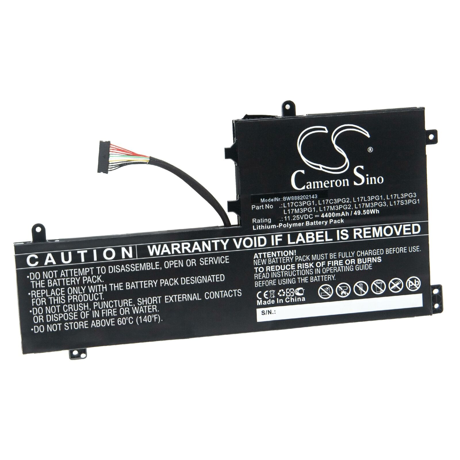 Lenovo Legion Y530 Y530-15ICH Y540 Y7000 Y700 L17L3PG1 L17M3PG1 compatibele Accu - Klik op de afbeelding om het venster te sluiten