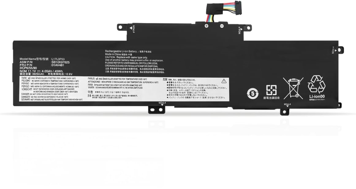 L17L3P53 L17C3P53 L17M3P55 Lenovo ThinkPad L380 L390 Yoga S2 2018 3rd Gen 3 20M5 20M6 20M7 20M8 20NR 20NS 20NT 20NU compatibele Accu