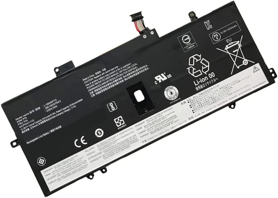 L18C4P71 Lenovo ThinkPad X1 Yoga 2019 2020 4th 5th Gen ThinkPad X1 Carbon 2019 2020 7th 8th Gen 20QD 20QE compatibele Accu