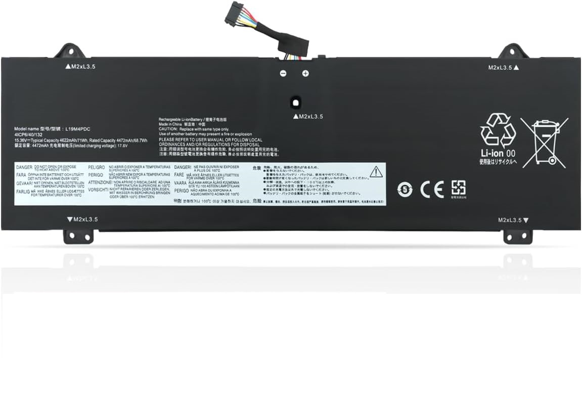 L19C4PDC L19M4PDC L19L4PDC Lenovo Yoga 7i 2020 2021 2022 7-14ITL5 7-15ITL5 7-14ACN6 7-14ARB7 2-in-1 compatibele Accu