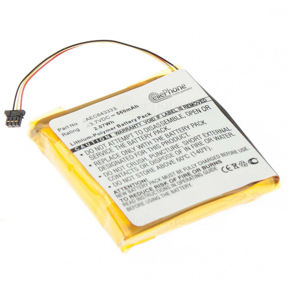 3,7V Li-Poly Beats Studio 2.0 - 3.0 AEC64333 PA-BT05 560mAh compatibele Accu - Klik op de afbeelding om het venster te sluiten