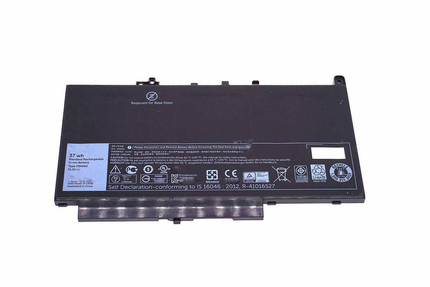 37Wh PDNM2 Dell Latitude E7270 E7470 Series 0F1KTM 579TY compatibele Accu