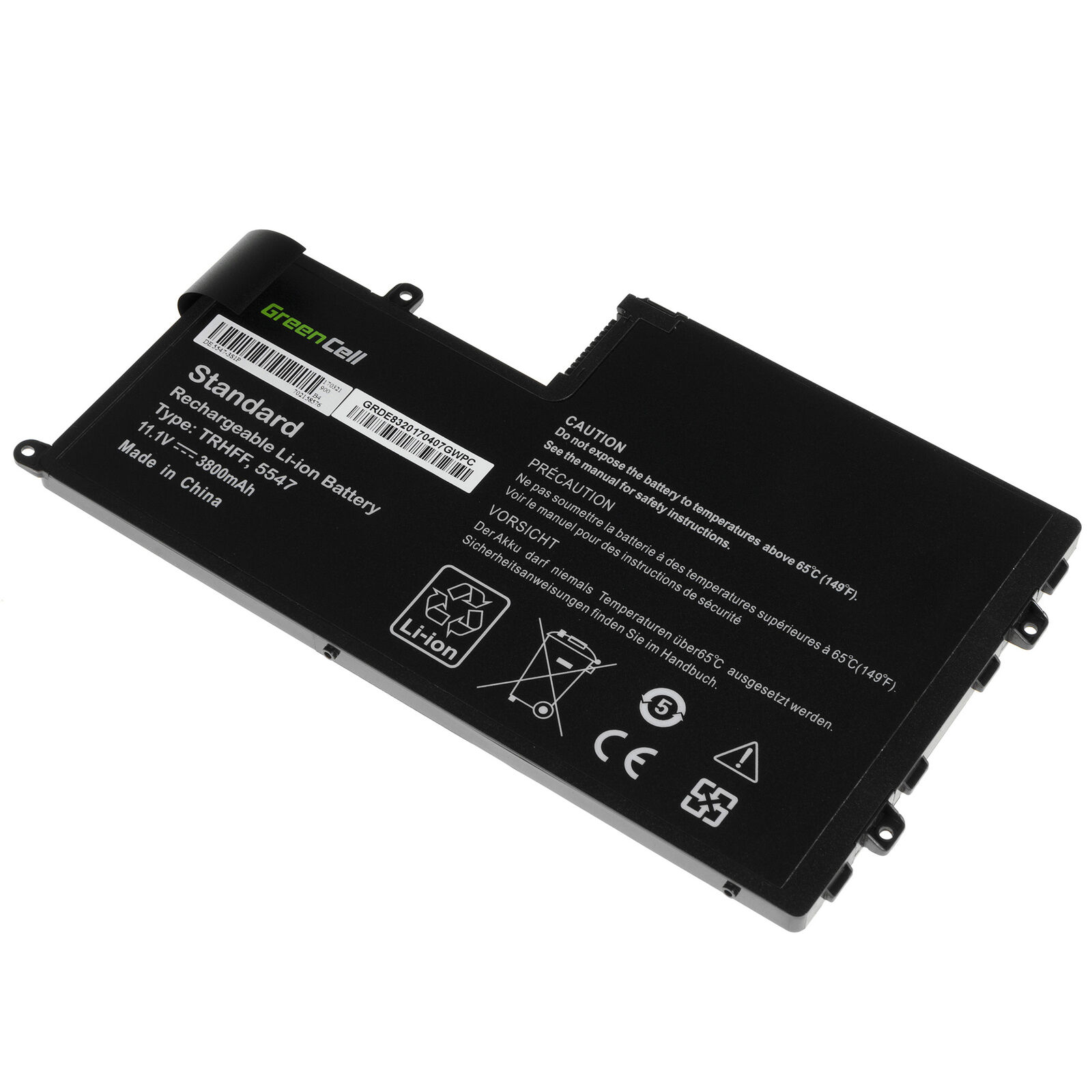 Dell Latitude 3450 3550 Dell Inspiron 14 5442 5443 5445 3800mAh compatibele Accu - Klik op de afbeelding om het venster te sluiten