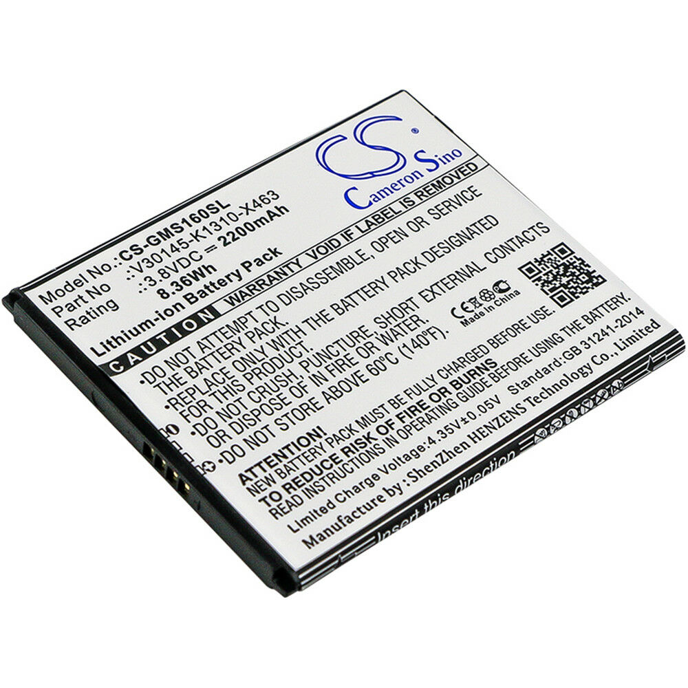 3,8V Li-Ion Gigaset GS160 GS170 -V30145-K1310-X463-2200mAh compatibele Accu