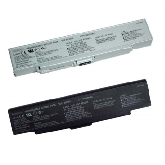 Sony Vaio VGN-NR11SR VGN-NR11SR/S VGN-NR11Z/T 4400mAh compatibele Accu